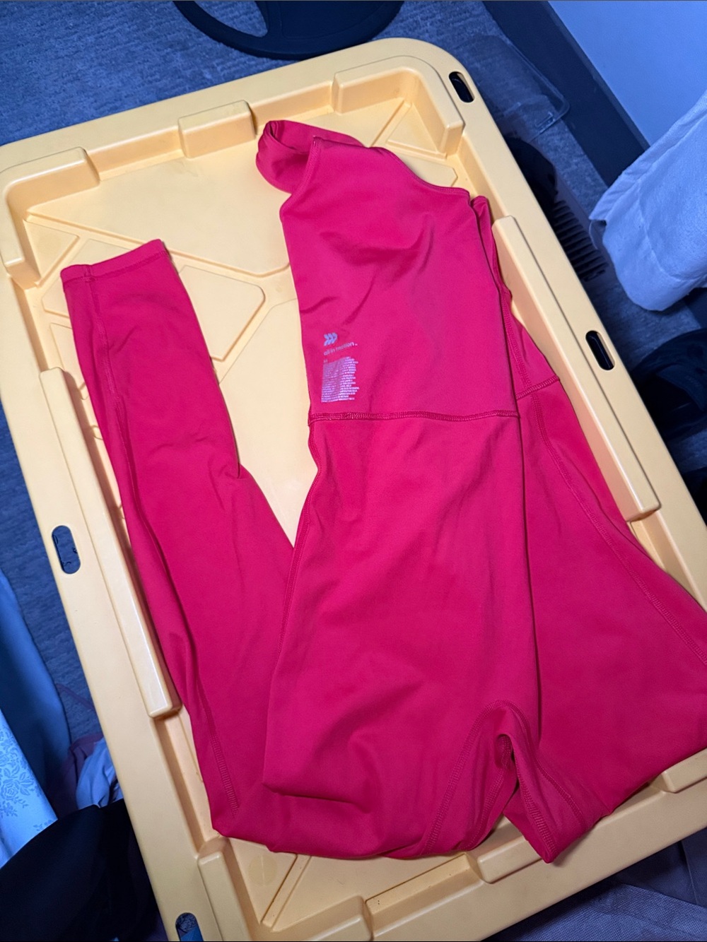 all in motion Hot Pink Active Jumpsuit
